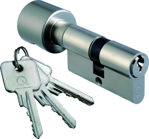 gQ vložka 30/40K s knof.klíč různé zamykání product photo BIGPIC L