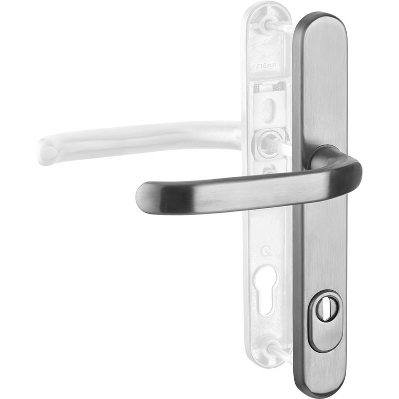 gQ DG58 vně. klika ZA nerezjemný mat product photo BIGPIC L