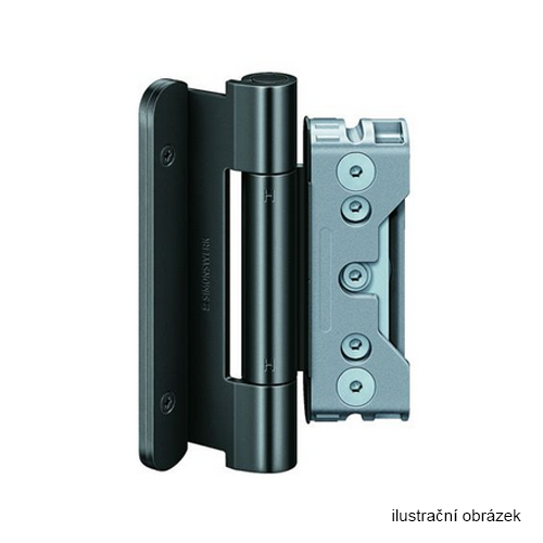 BAKA 4060 3D FD MSTS RAL9005-černá fotografie výrobku BIGPIC L