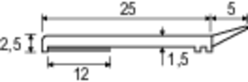 gQ pl.prof.SKWL 30x1,5 bílá balení á 50m fotografie výrobku BIGSKZ L