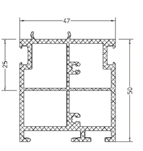Gutm. podklad.profil  P47-50K product photo BIGSKZ L
