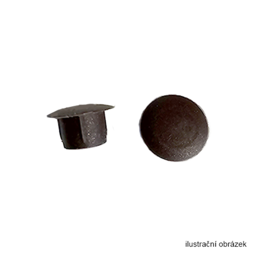 Krytka otvoru, průměr 10mm, hnědá balení á 1000ks fotografie výrobku