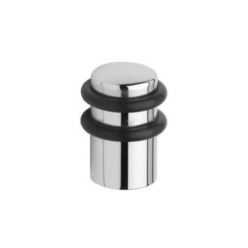 Podlah.dveřní zarážka - chrom+černá guma fotografie výrobku