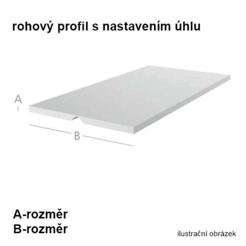 EXTE roh s nastav.úhlu 25x25x2,5mm fotografie výrobku