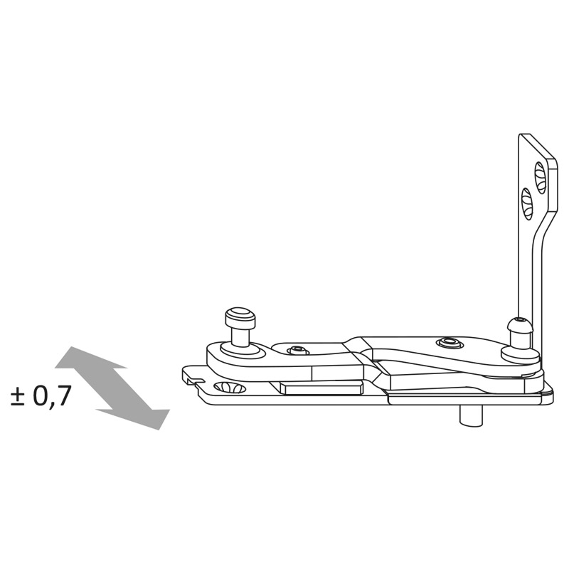 Ecklager AX 24/13 D8 TS ls Krt25 Produktbild BIGANW L
