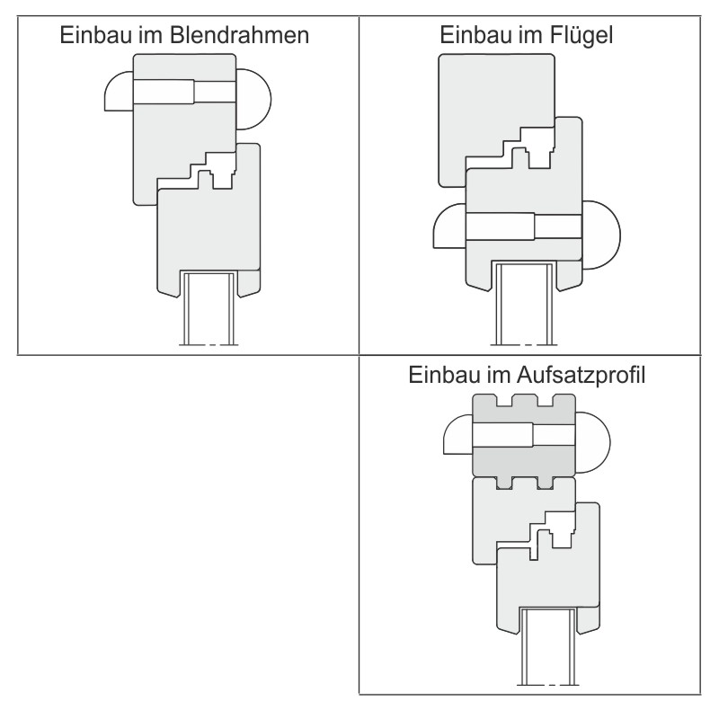SIEGENIA passiver Fensterlüfter AEROMAT midi mit Lüftungskanal Produktbild BIGANW L