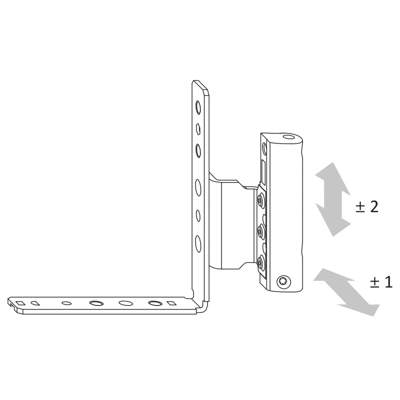SIEGENIA-AUBI TITAN Falzeckband H 16/2 A0245 Produktbild BIGANW L