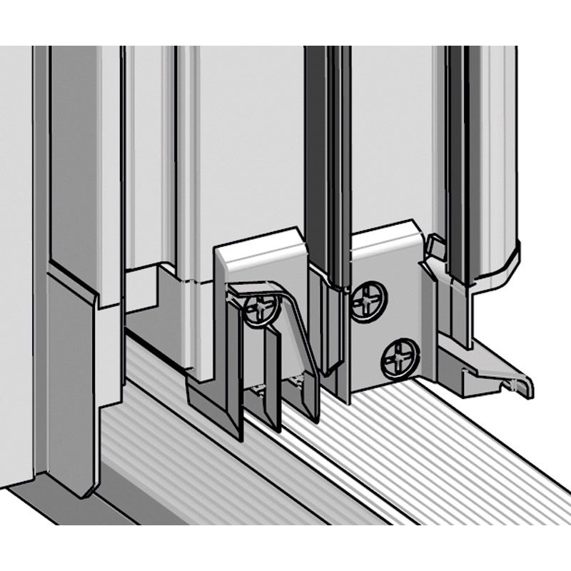 greenteQ Stulpendkappen STK76-2316S links schwarz Produktbild BIGANW L