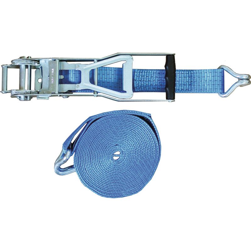 Zurrgurt EN 12195-2 50 mm mit Langhebelratsche und Spitzhaken PROMAT Produktbild BIGANW L