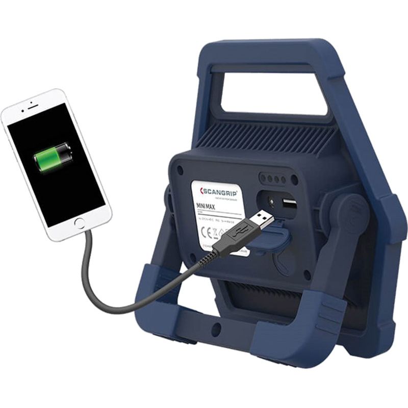 Arbeitsleuchte MiniMax m. Powerbank Produktbild BIGANW L