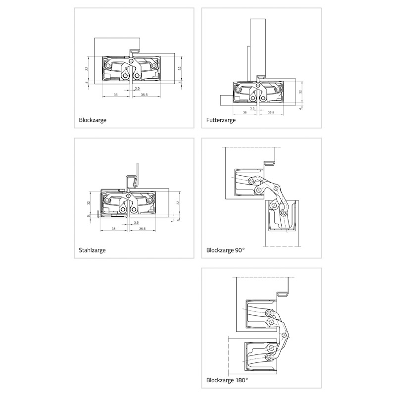 SIMONSWERK Objektband TECTUS TE 540 3D Produktbild BIGANW L