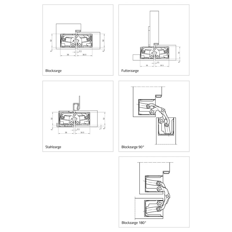 SIMONSWERK Objektband TECTUS TE 640 3D Produktbild BIGANW L
