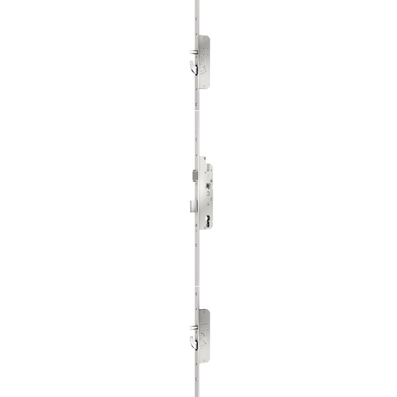 KFV Mehrfachverriegelung F20/65 BS2600 mit Rundbolzen, Schwenkhaken und angeschrägter Softlockfalle Produktbild BIGANW L