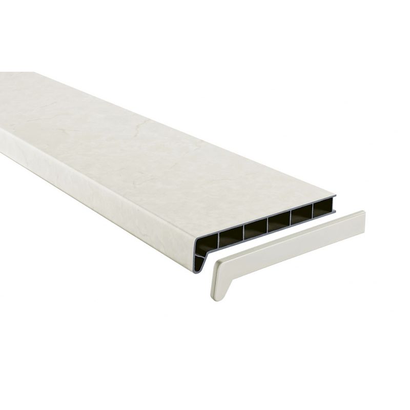 LIGNODUR® Bündige Endkappe zu Innenfensterbank masterline LD 40 Produktbild BIGANW L