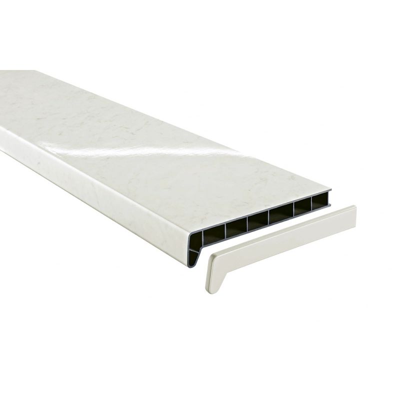 LIGNODUR® Bündige Endkappe zu Innenfensterbank masterline LD 40 Produktbild BIGANW L
