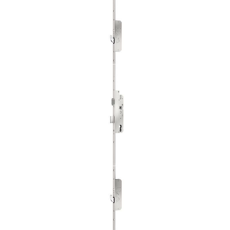 KFV Mehrfachverriegelung F16/35 BS2500 mit 2 Schwenkhaken und abgesetzter Softlockfalle Produktbild BIGANW L