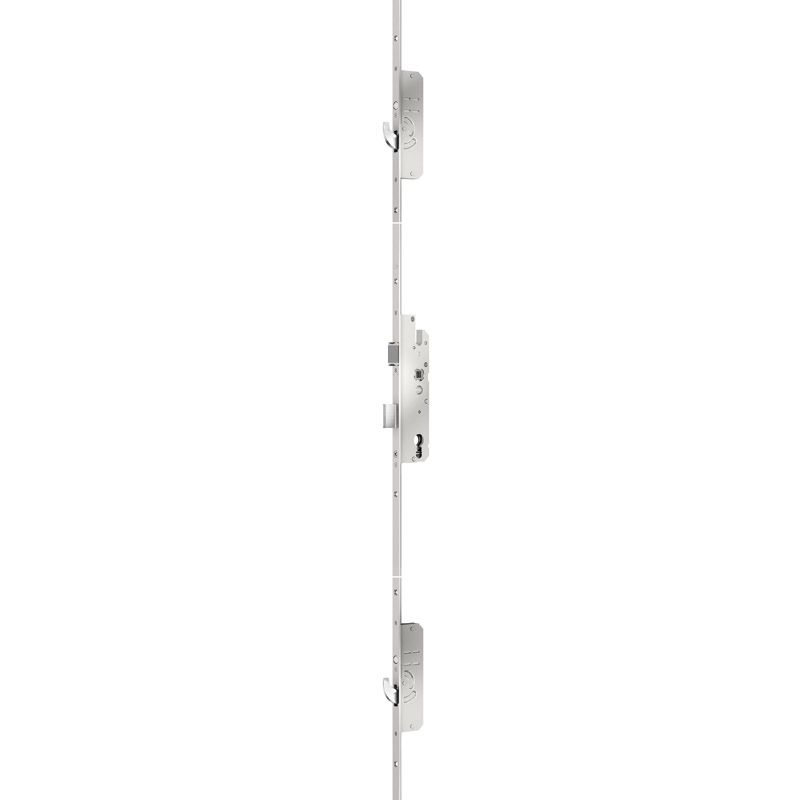 KFV Mehrfachverriegelung F20/65 BS2500 mit 2 Schwenkhaken und abgesetzter Softlockfalle Produktbild BIGANW L