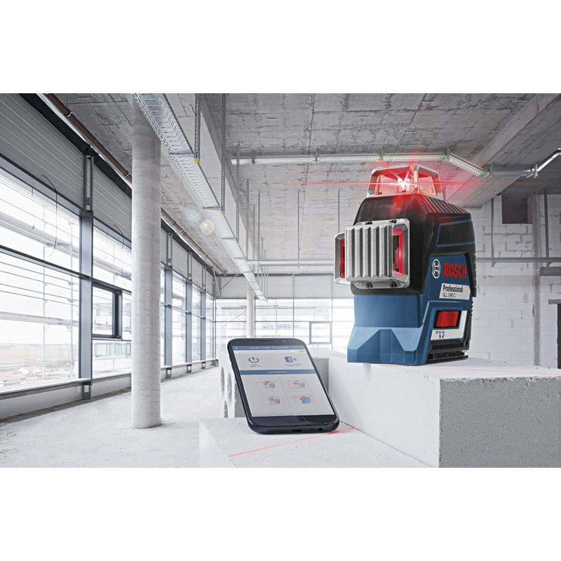 BOSCH Linienlaser GLL 3-80 C Professional Produktbild BIGANW L