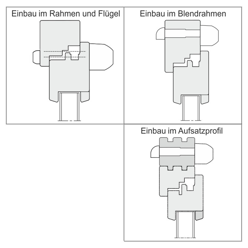 SIEGENIA passiver feuchtegesteuerter Fensterlüfter AEROMAT midi HY 3F Produktbild BIGANW L