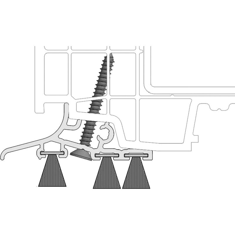 GKG Wetterschenkelprofil WSA88871 Produktbild BIGANW L