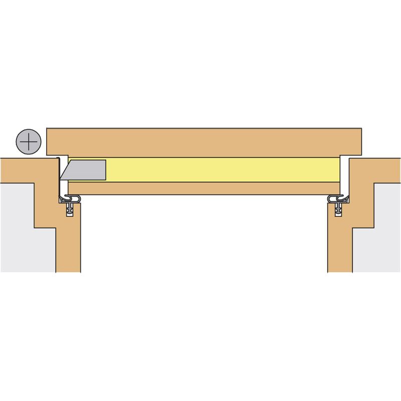 ATHMER Automatische Türdichtung RAINSTOP L-24/20 WS Produktbild BIGANW L