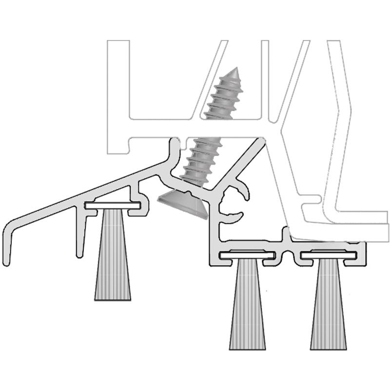 GKG Wetterschenkelprofil WSA87671 Produktbild BIGANW L