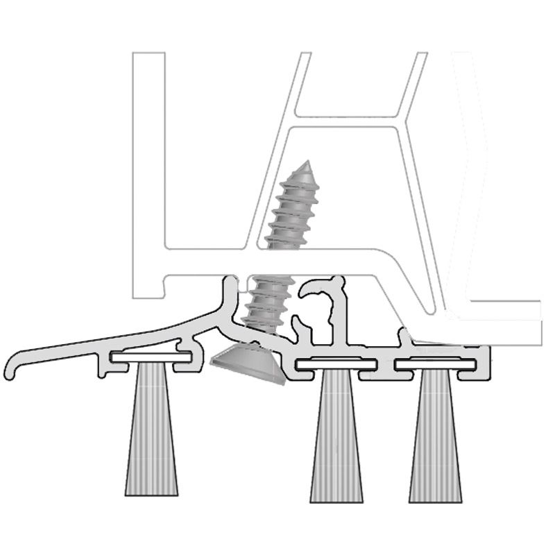 GKG Wetterschenkelprofil WSA87601 Produktbild BIGANW L