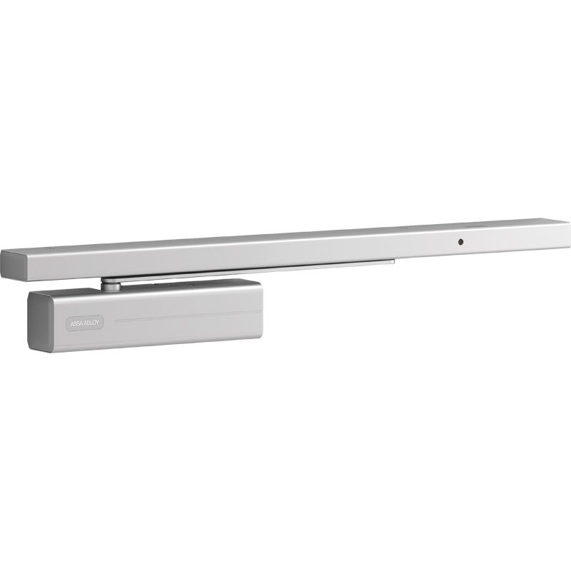 ASSA ABLOY Gleitschiene G-S mit elektromechanischer Feststellung und Rauchschalter Produktbild BIGANW L