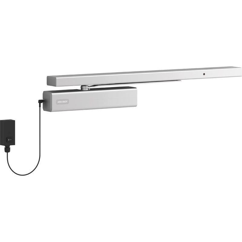ASSA ABLOY Freilauf-Gleitschiene G-FMS mit Rauchschalter Produktbild BIGANW L