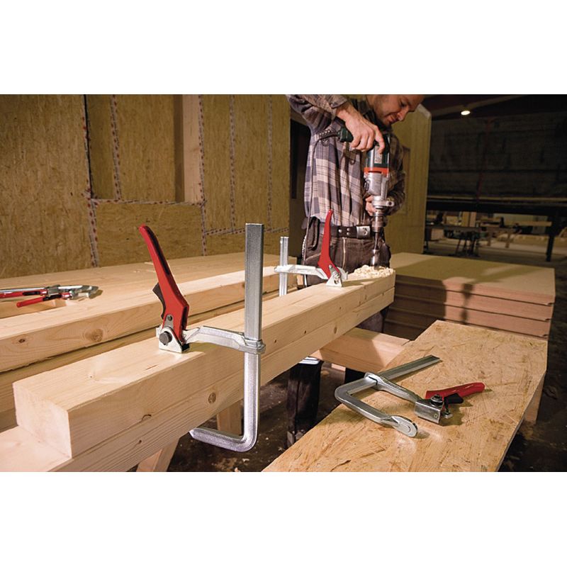 BESSEY Hebelzwinge GH mit Stahlgriff Produktbild BIGANW L