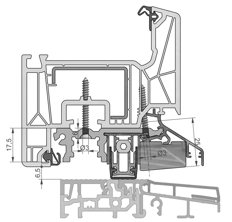 Bohrlehre BL-BDA-CP B17mm BOD Produktbild BIGANW L