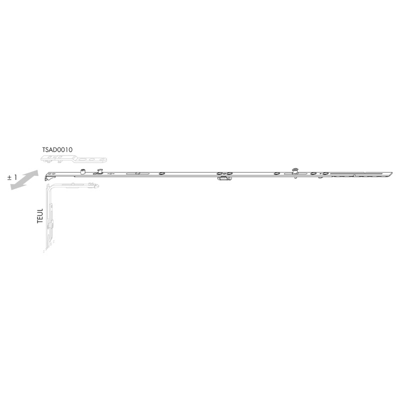 Scherenstulp DF/A GR.1 1RS TS K25 Produktbild BIGANW L