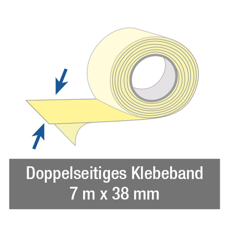 greenteQ Staubschutztür für Renovierungsarbeiten 1,10x2,40m Produktbild BIGANW L
