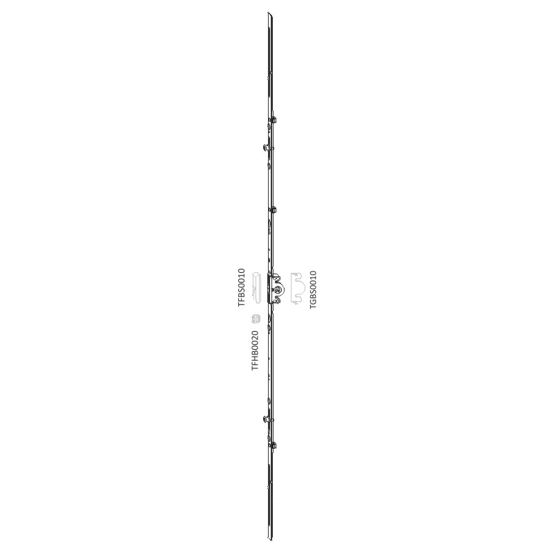 SIEGENIA-AUBI TITAN Getriebe 15 GM Produktbild BIGANW L