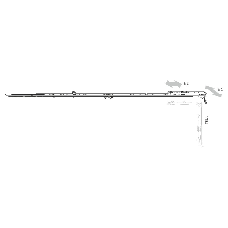 SIEGENIA-AUBI TITAN Schere DF/A Produktbild BIGANW L
