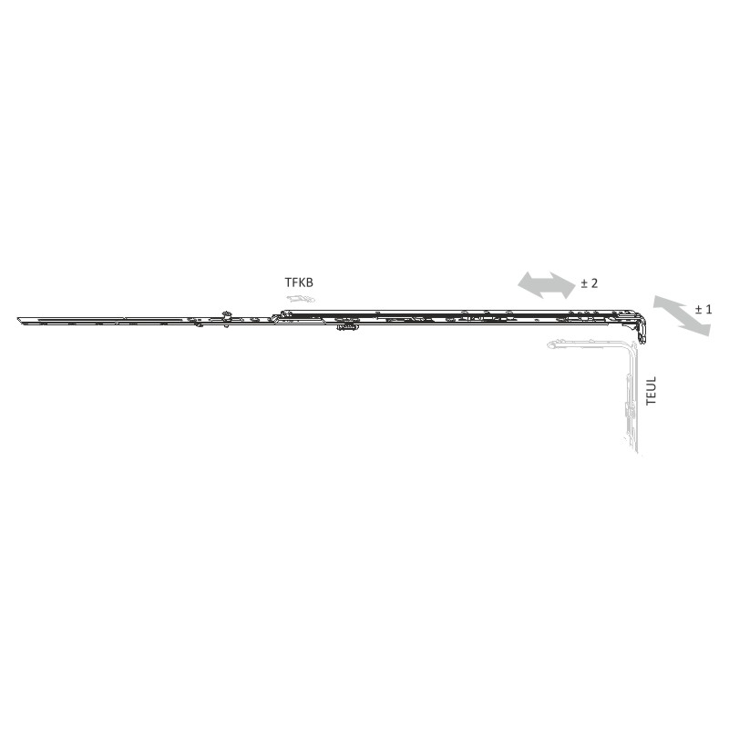 Schere TBT Gr 4 1RS 1051-1250 TS K25 Produktbild BIGANW L