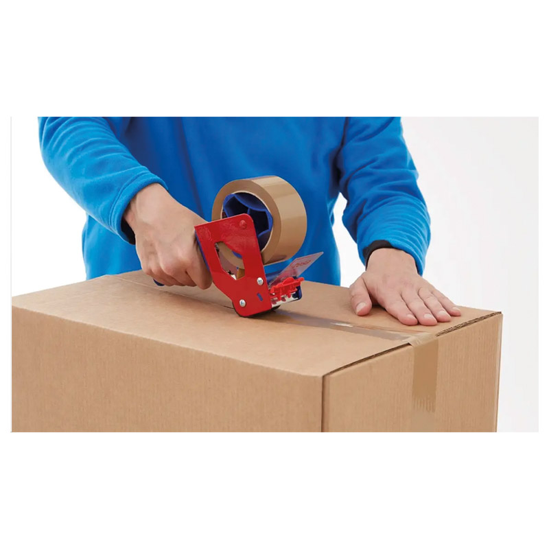 tesapack 4124 PVC, 66m x 50mm, chamois Produktbild BIGANW L