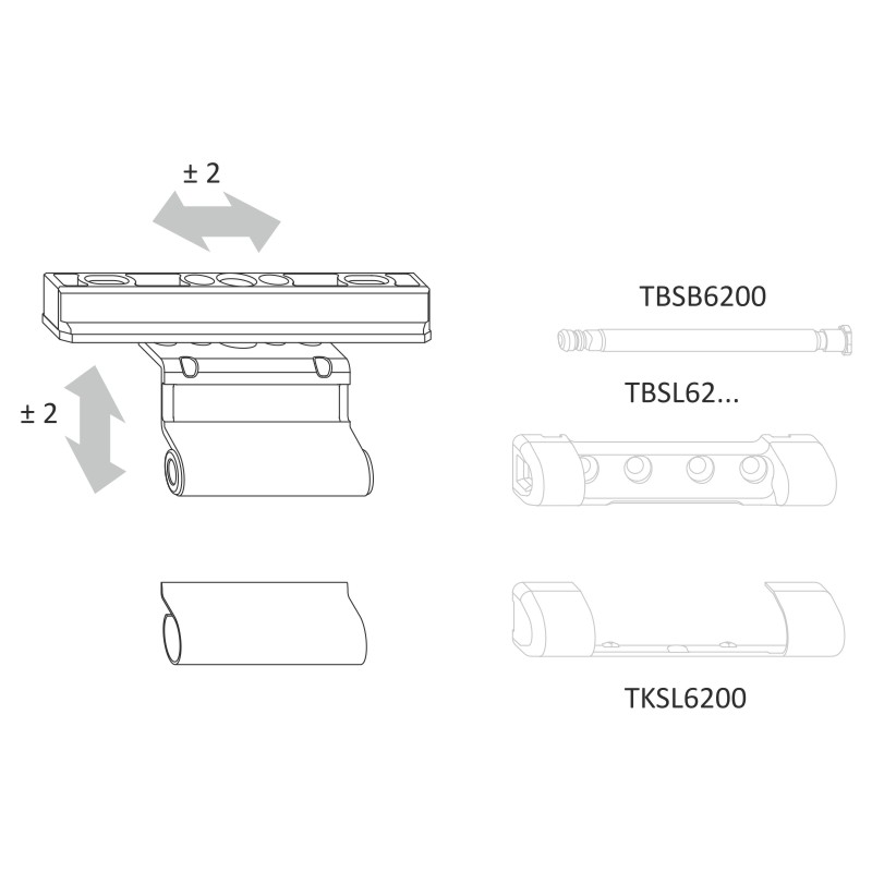 Kippflügelband 12/20-13 Ral 9016 K50 Produktbild BIGANW L