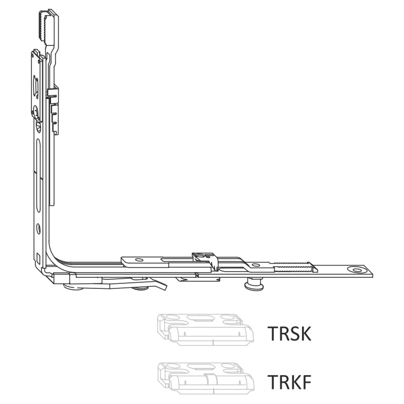 SIEGENIA-AUBI TITAN Eckumlenkung VSU/K 56+ FH FBS Produktbild BIGANW L
