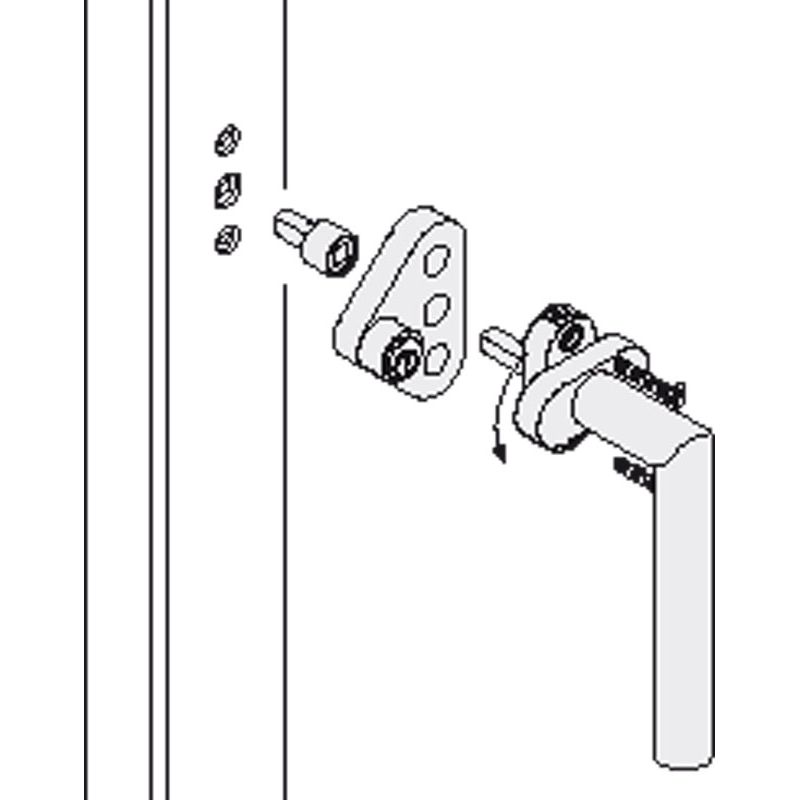 FSB Fenstergriffsicherung 3407 Produktbild BIGANW L