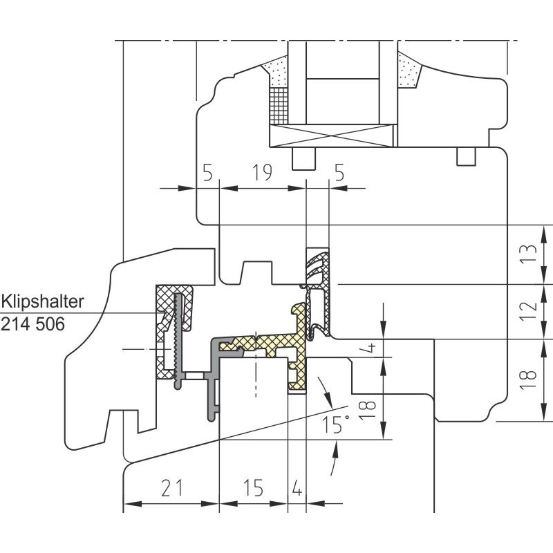 BUG Stilfensterschiene TR 12.19 Stil Produktbild BIGANW L