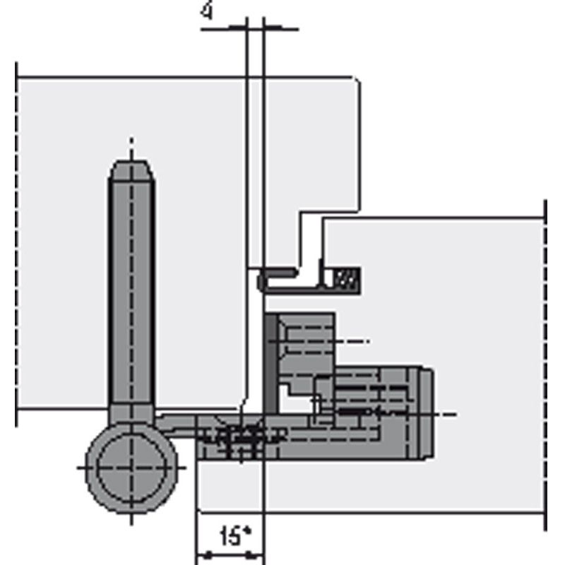 SIMONSWERK Haustürband BAKA 2D 20 RZ 57 Produktbild BIGANW L