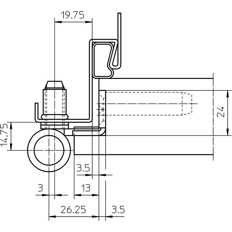 SIMONSWERK Objektband VARIANT VN 8938/160 U Produktbild BIGANW L
