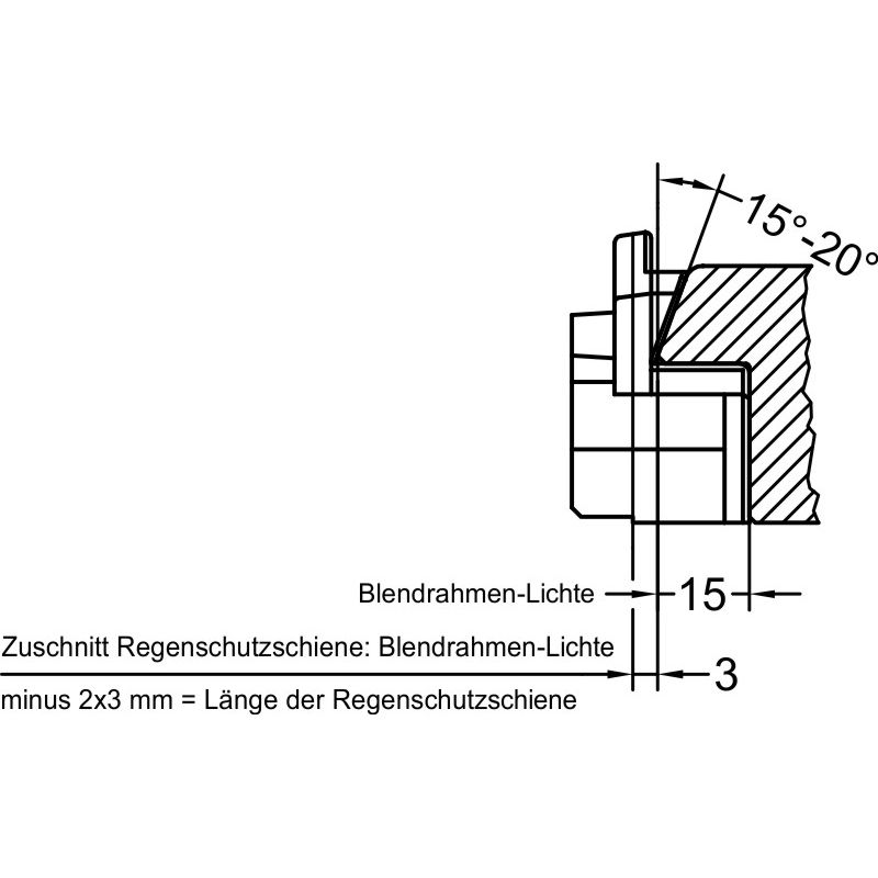 GUTMANN Endkappen EK257/24C Produktbild BIGANW L