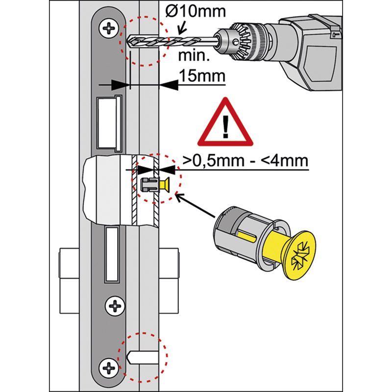 HOPPE Blindsteckmutter M5 Produktbild BIGANW L