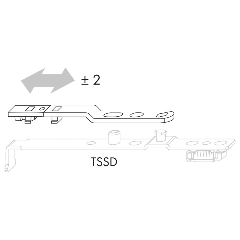 Scherenarm DF TS K100 Produktbild BIGANW L