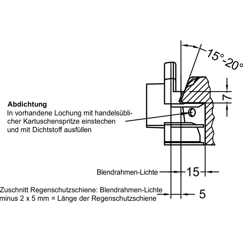 GUTMANN Endkappen EK56/24C Produktbild BIGANW L