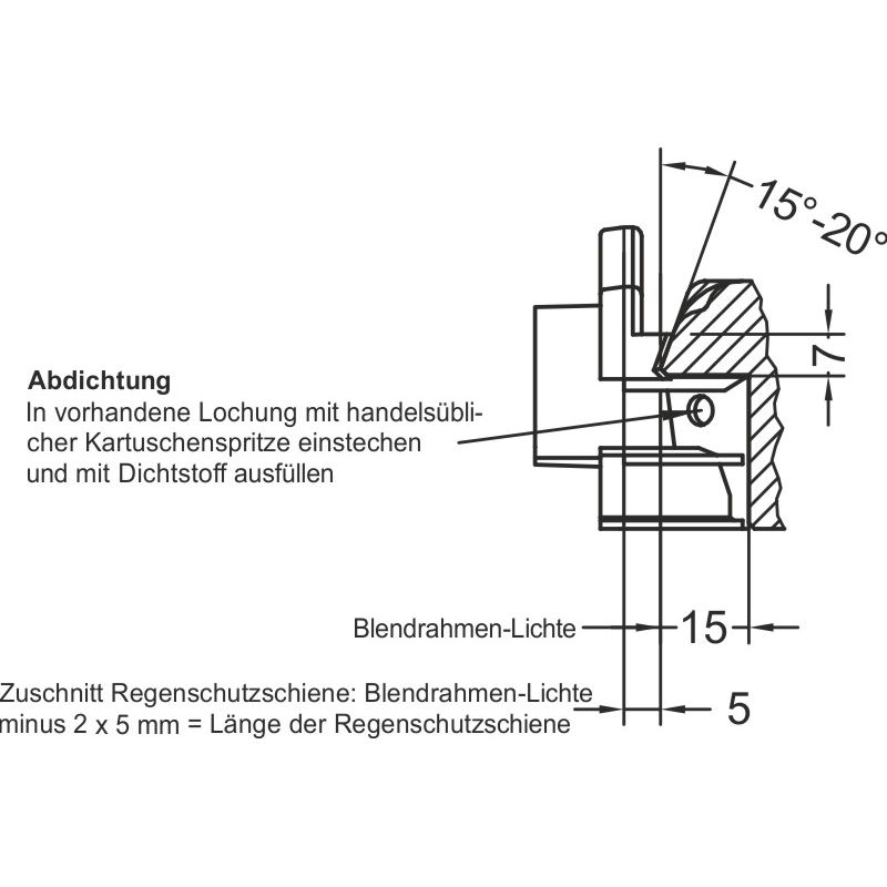 GUTMANN Endkappen EK256/24C Produktbild BIGANW L