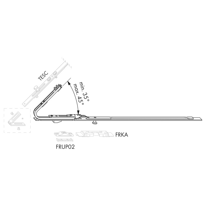 Verriegelung VSU/A DEF 1S TS K25 Produktbild BIGANW L