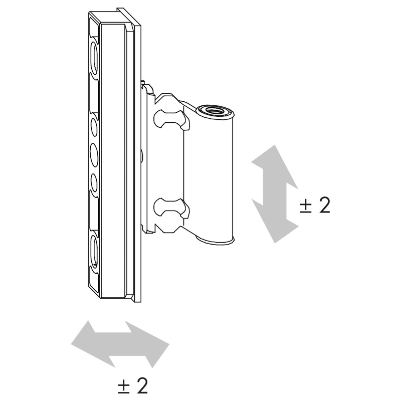 Flügelband H-12/20-13 TS Krt50 Produktbild BIGANW L